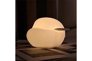 [2-in-1 Function] LED Silicone Light Airplane for Kids, Night Light