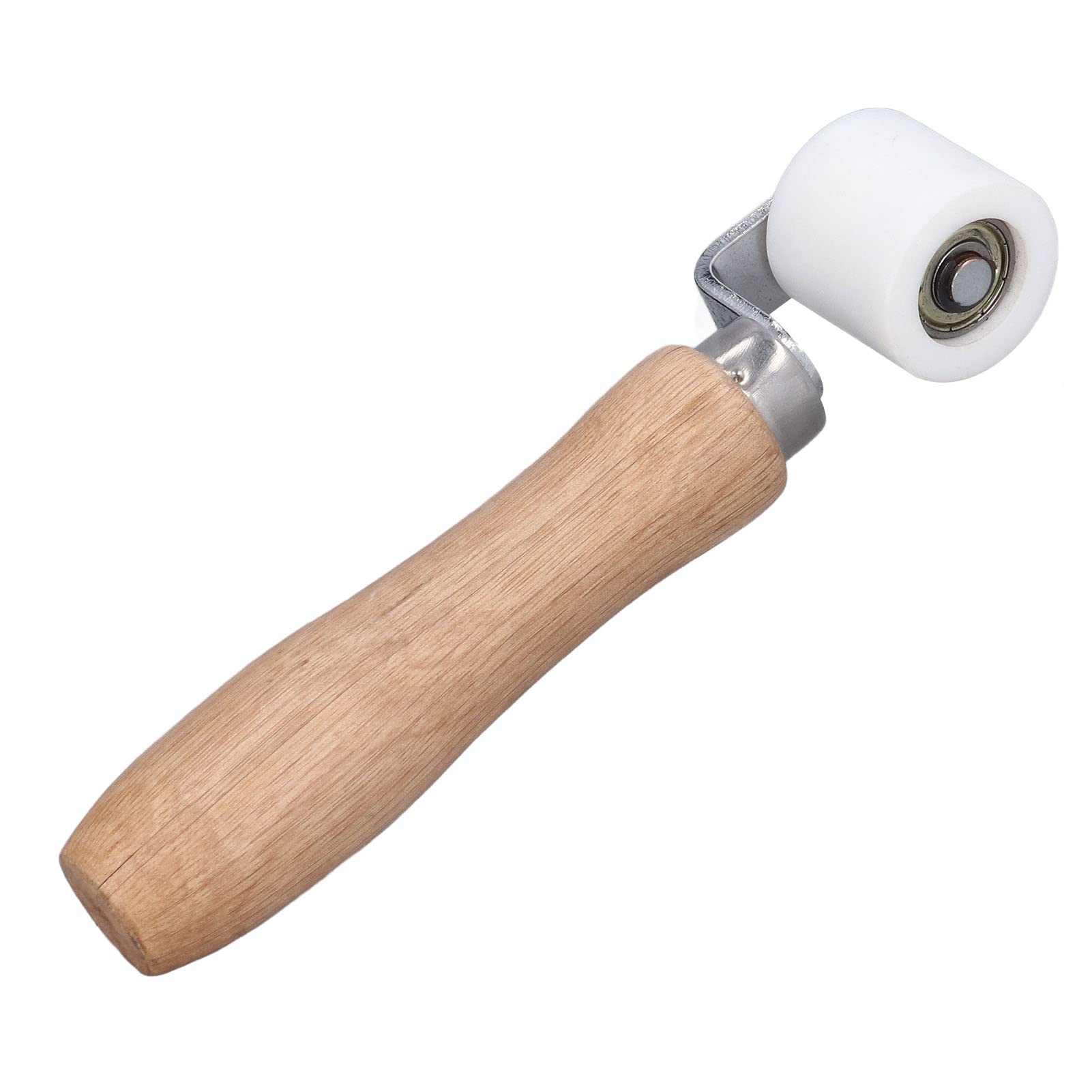 Rodillo de Costura, Rodillo de Silicona de Mano para Altas Temperaturas, Rodillo para Empapelar, Rodamiento de 2 Vías Rodillo de Presión de Mano de 28 Mm / 1,1 Pulg. de Ancho, para Soldadura, Impermea