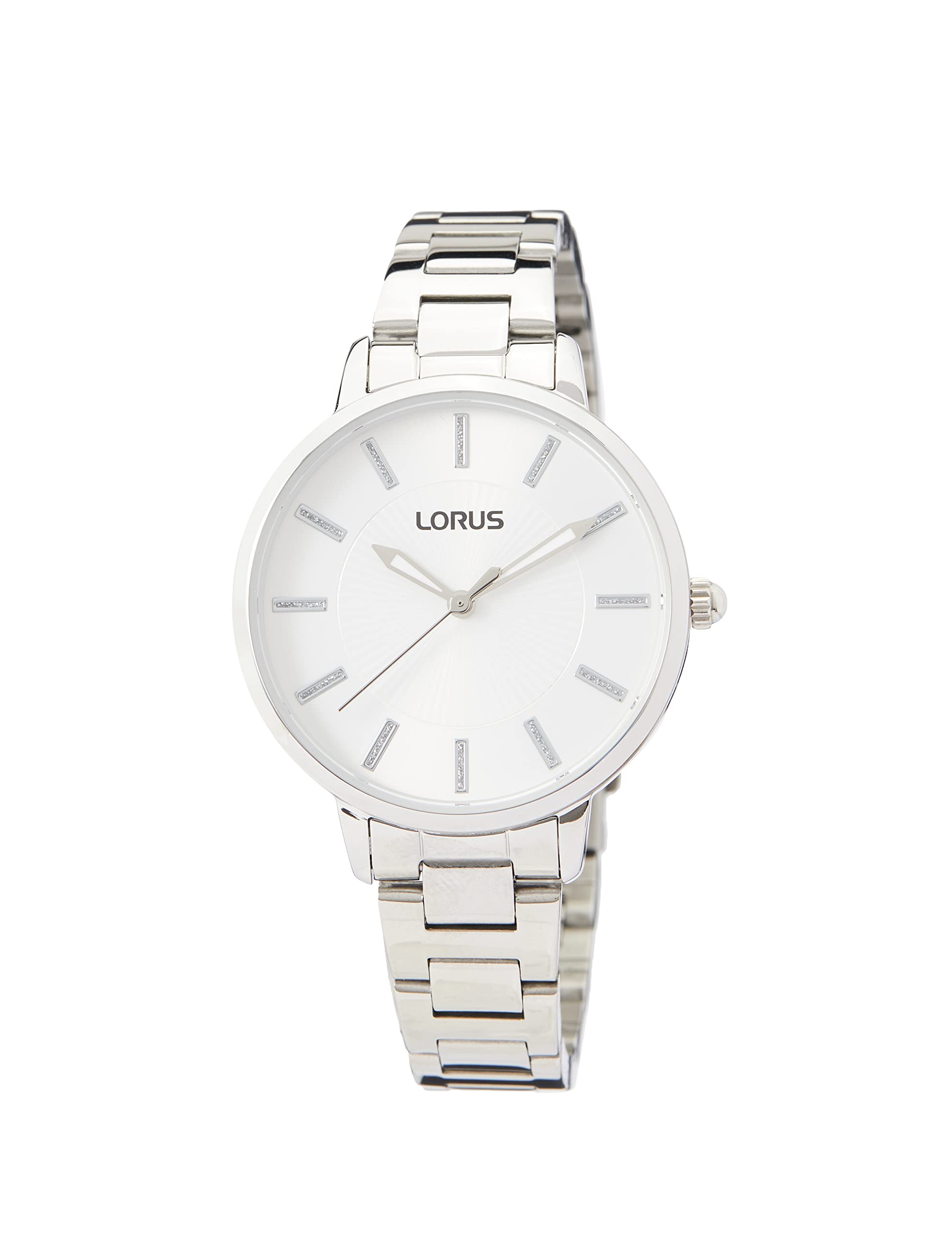 Seiko RG215VX9 Women's Analogue Quartz Watch with Metal Strap, Silver