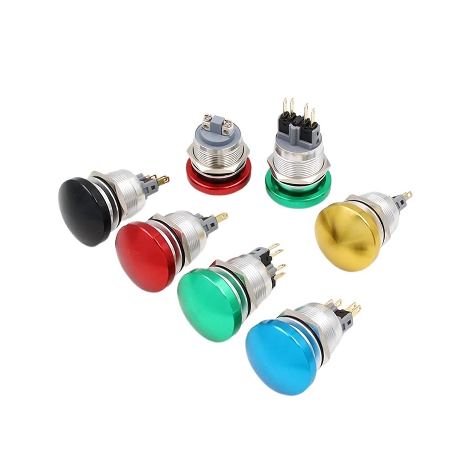 Bouton d'arrêt d'urgence 22mm pour sécuriser vos circuits électriques humides