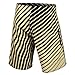 FOCO Pittsburgh Penguins Stripes Poly Boardshort Small 32