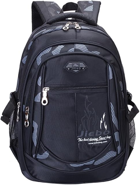 Backpack Boys School Bags Big Bookbags Durable Heavy Duty Student Kids Travel Waterproof