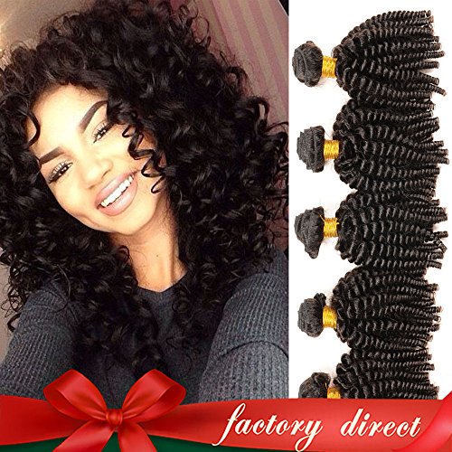 Aliglossy hair Mongolian afro kinky curly hair 3pcs weave bundles deals 8 to 22 inches 100% human hair extensions Unprocessed virgin hair (14 14 16)