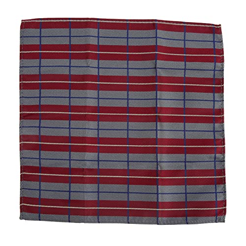 Set de corbatas clásicas para hombre con pañuelo y gemelos miniatura 2