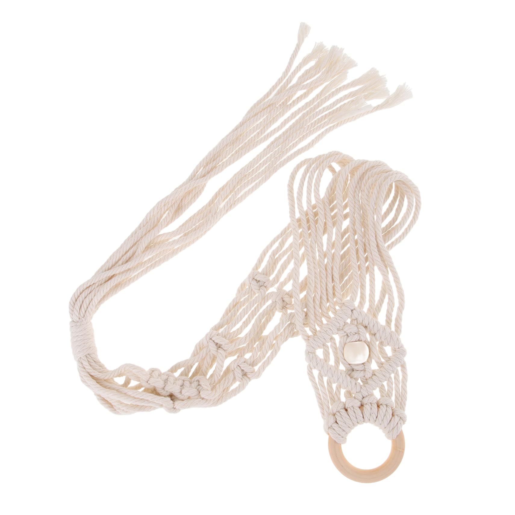 VANZACK Ukulele Hanger Cotton Rope Wall Mount Holder for Acoustic Electric Guitars Decorative Guitar Wall Mount with Tassels Versatile Hanging Decor for Home and