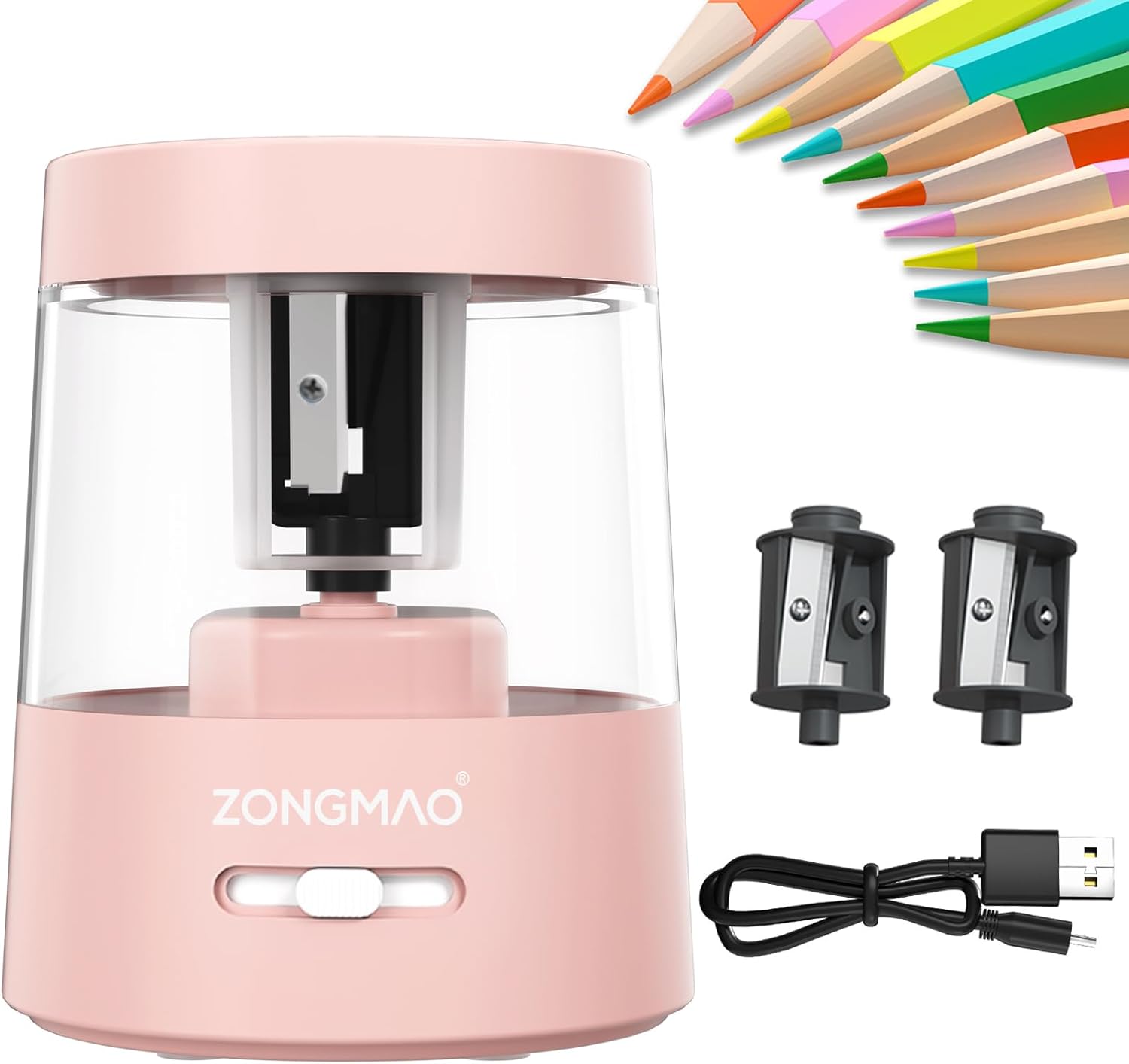 ZMOL Pencil Sharpener,Electric Pencil Sharpener,Portable