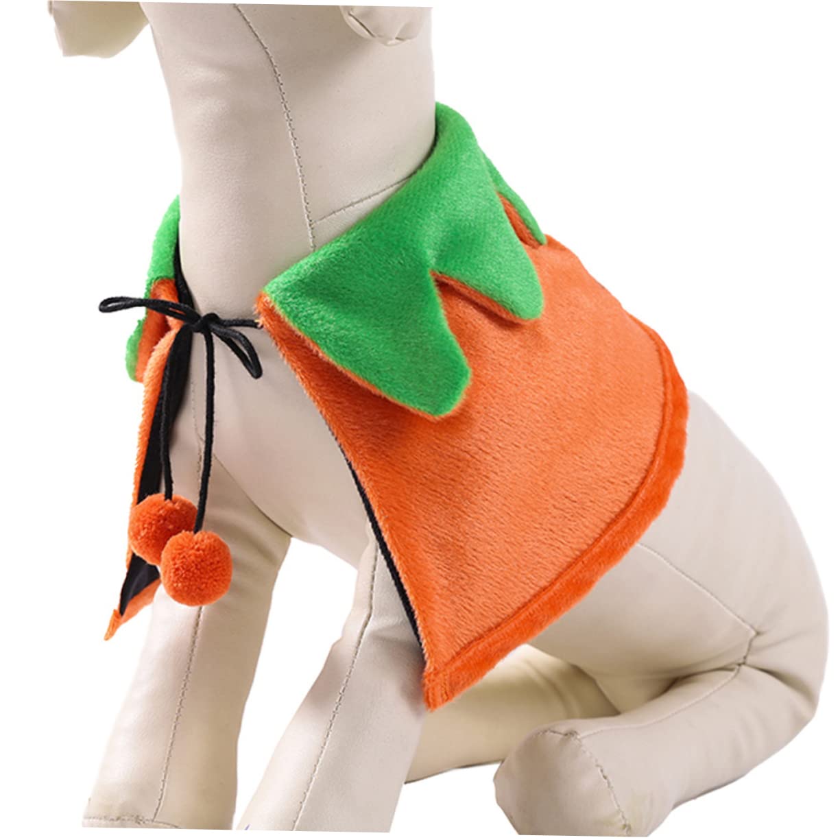 POPETPOP 3Pcs Accessori Per Il Cani Cartoni Animati Decorazione Regali Cat Cape Festival Orange Abbigliamento Decorazioni Divertente Pet Gattino Gatti Doppio Mantello Partito