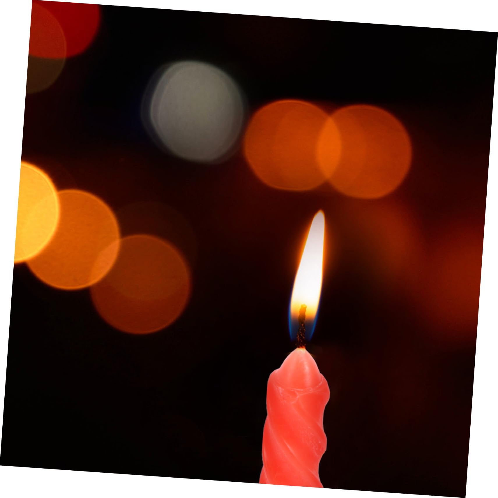 Velas Rojas Clásicas de Parafina 10 Pulgadas, 12 Piezas | Larga Forma Cónica, Acabado Elegante, para Ceremonias y Fiestas Temáticas, Ambiente Cálido y Romántico