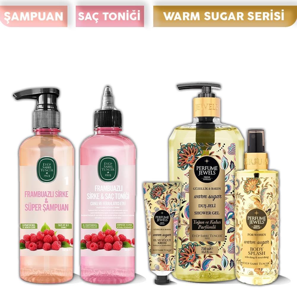 Eyüp Sabri Tuncer Frambuazlı Set ve Warm Sugar Serisi