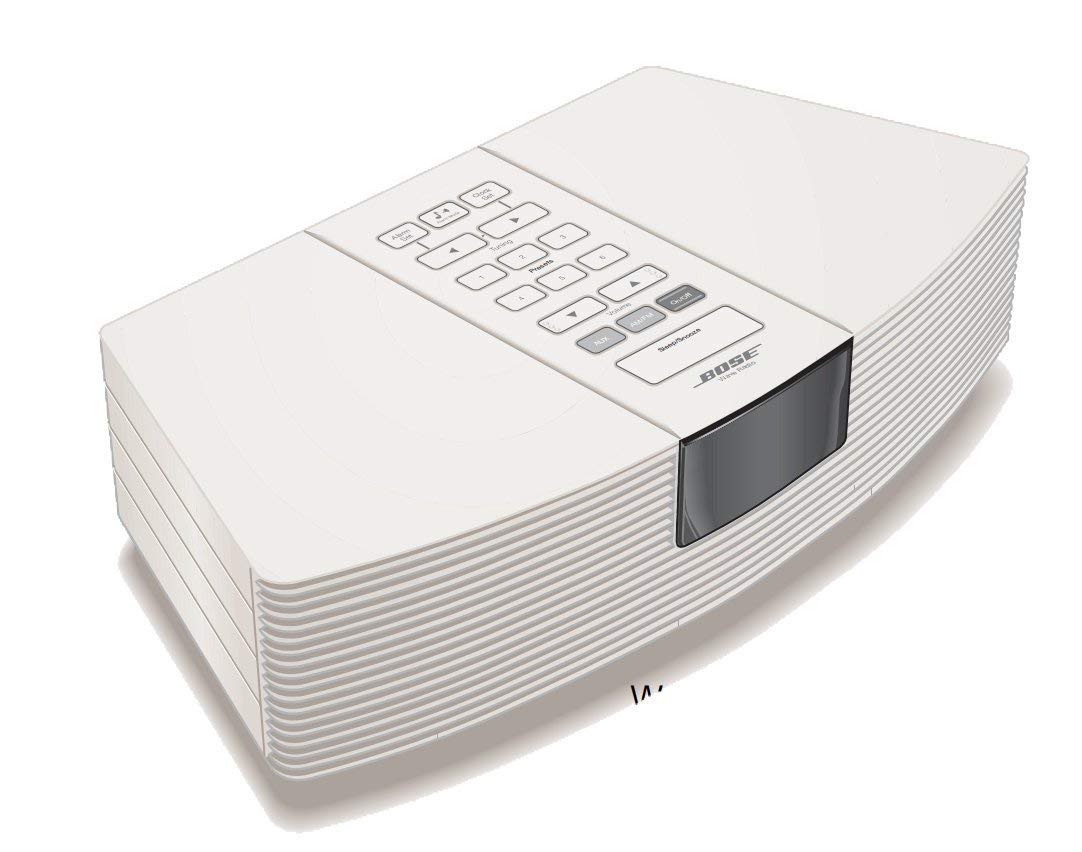 Bose Wave Radio AM/FM Alarm Clock AWR1W1, Certified Refurbished (Renewed)