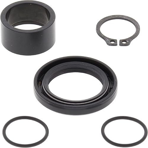 All Balls Racing 25-4017 Kit de sellos de eje intermedio compatible con/reemplazo para Kawasaki KX 85 2005-2017, KX85 Big Wheel 2018, KX100 2018