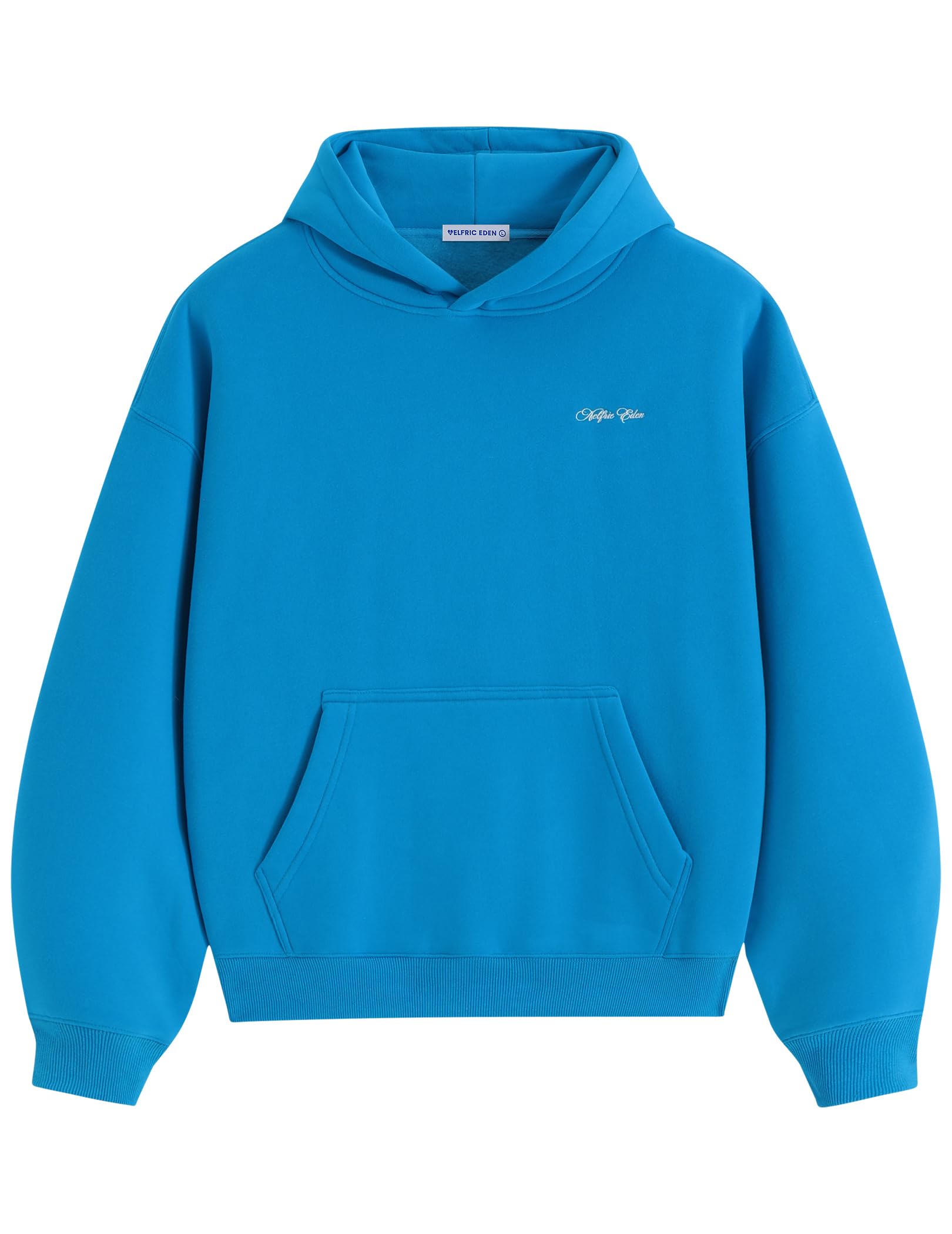 Boxy Fleece Hoodies Unisex Oversized Essential Pullover