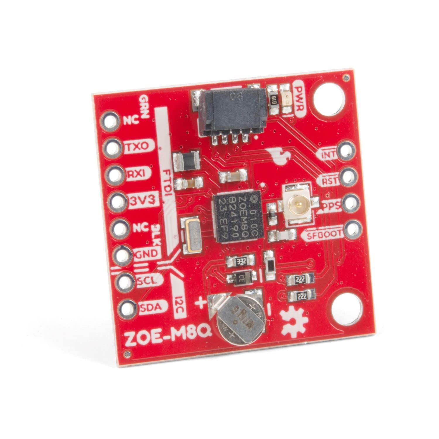 SparkFun GPS Breakout - ZOE-M8Q (Qwiic)-High Accuracy Miniaturized Board- 72-Channel GNSS Receiver R