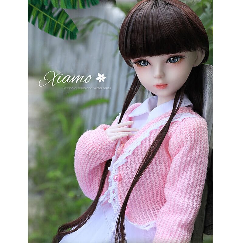 Amazon | Meeler BJDドール フルセット 1/3 球体関節人形 女の子 60cm 