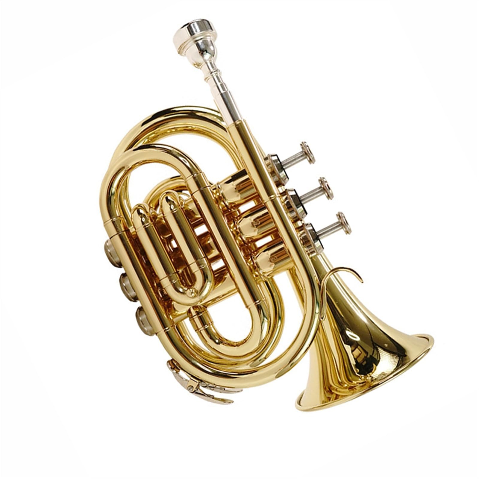 Amazon | トランペット ポケットトランペット Bフラット 金管