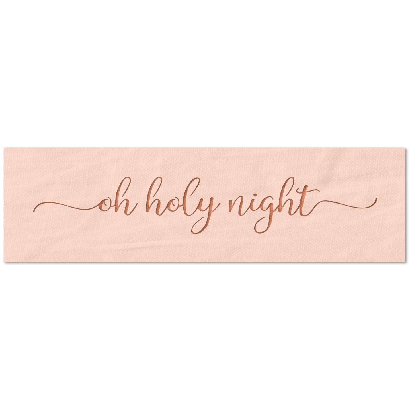 Szablon Stencil Stop Oh Holy Night - Wielokrotnego użytku do projektów DIY, malowania, rysowania, majsterkowania - 14 milionów Mylar z tworzywa sztucznego (45,7 x 8,1 cm)