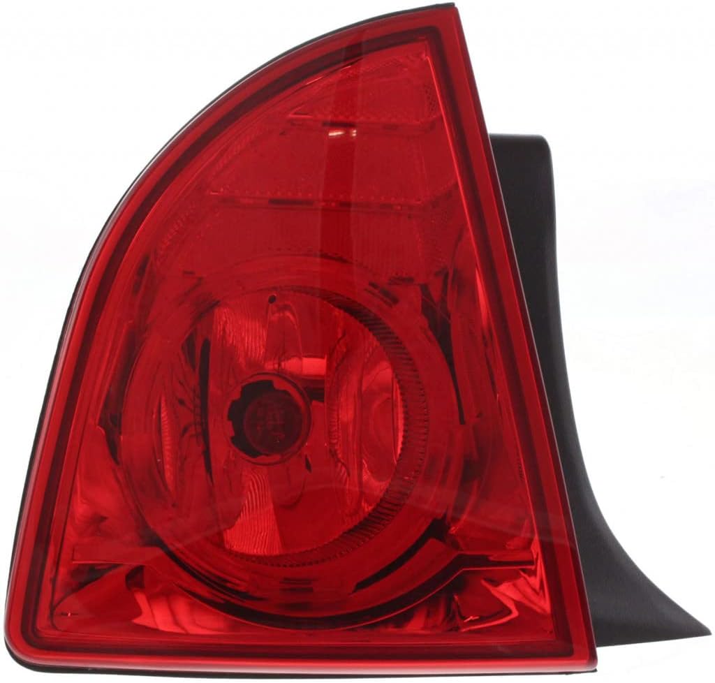 CarLights360 For 2008-2012 Chevy Malibu Rear Tail Light Passenger Side GM2801224 For HYBRID; LS|LT-replaces 25879097