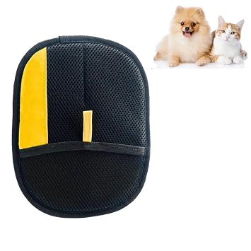 Cleanroom Glove for Pet Hair Removal, Reusable Washable Cleaning Work Glove, Non-Slip Palm Picks Up Lint Fur Fuzz Hair on Couch Carpet Bedding Car SeatG-41
