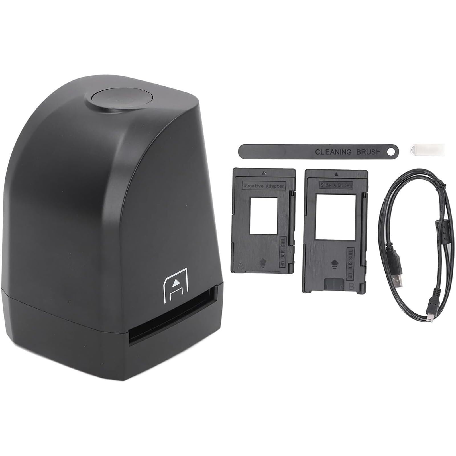Scanner per pellicole da 8 MP, Scanner per Negativi a Colori Fisso, Supporto anteprima Immagine, funzioni di Riproduzione e Modifica, scansione unidirezionale, per Diapositive a Colori e monocromati
