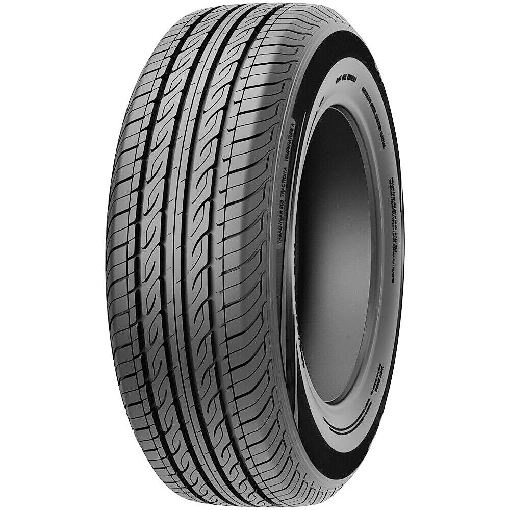DC33 All-Season Passenger Car Touring Radial Tire-205/70R14 205/70/14 205/70-14 95T Load Range SL 4-Ply BSW Black Side Wall UTQG 500AA