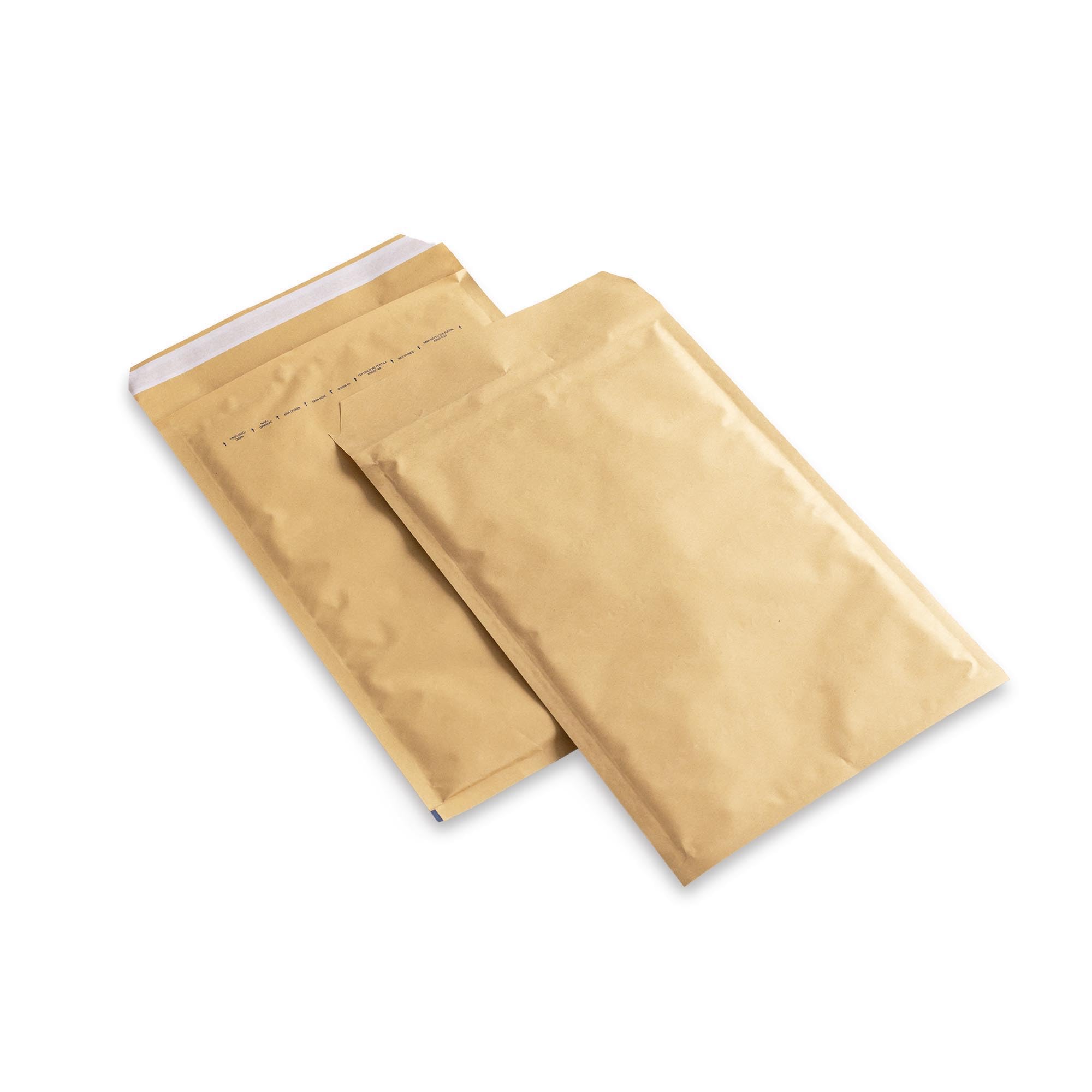 Luftpolsterversandtasche 230 x 340 mm, G/7 DIN A4+, braun, gepolsterte Versandtasche mit Trifix-Verschluss (200)