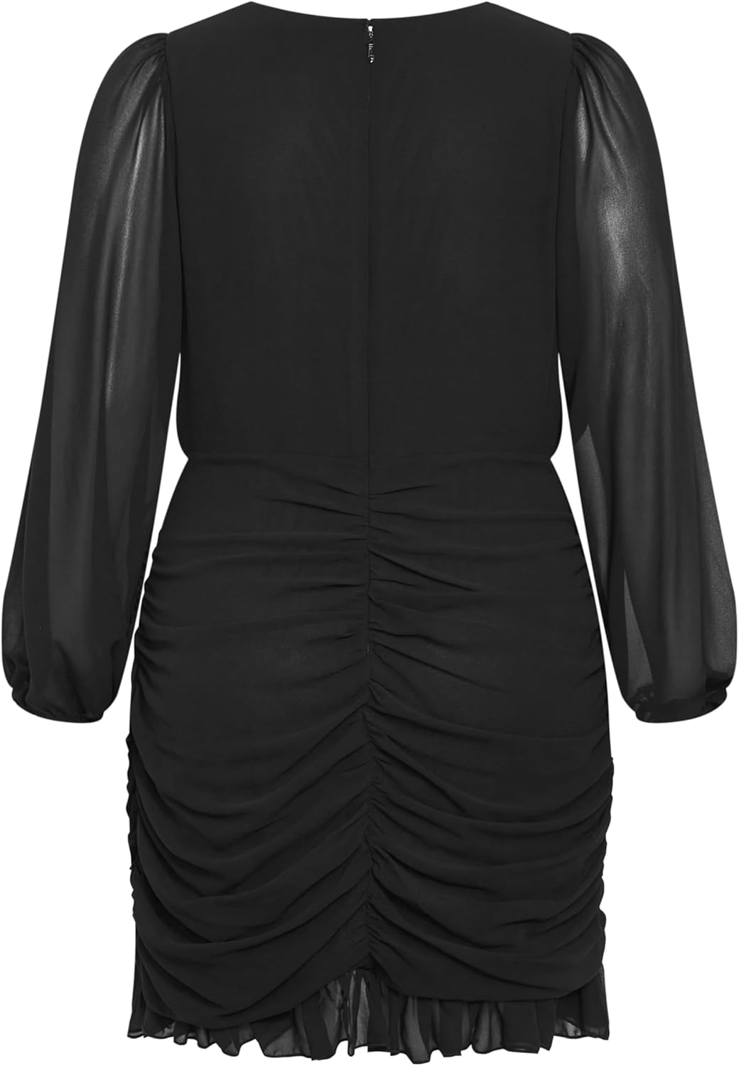 City Chic Womens Kitty V Neck Mini Dress - Image 5