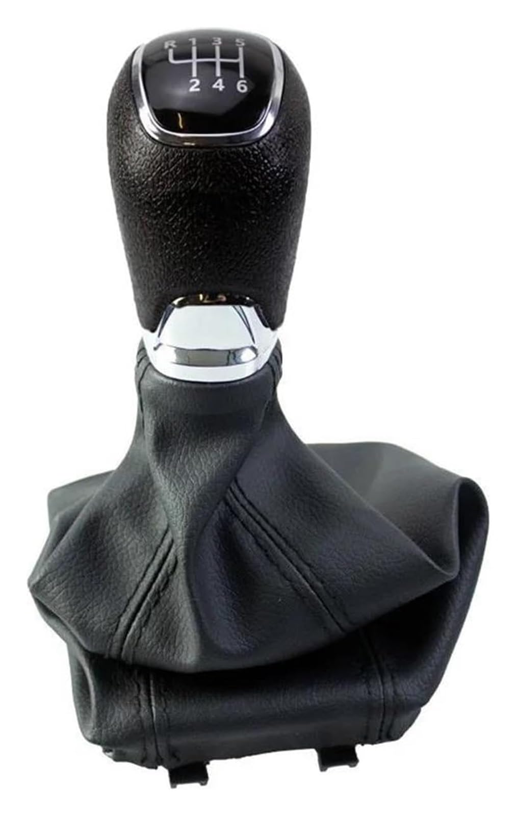 TRASH BIN Car Gear Shift Knob for Skoda for Octavia A7 MK3 2014-2017 Car Styling Gear Shift Knob 5 6 Speed Lever Shifter Gaiter(6 Speed)