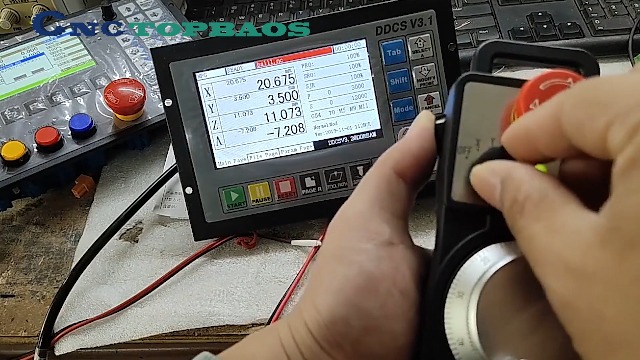 CNCTOPBAOS 4 Axis CNC Motion Controller System,DDCSV3.1 Offline