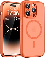 Vista 95 de TOCOL Funda magnética 3 en 1 para iPhone 14 Pro, mejorada [protección completa de cámara] con 2 protectores de pantalla, funda de grado militar