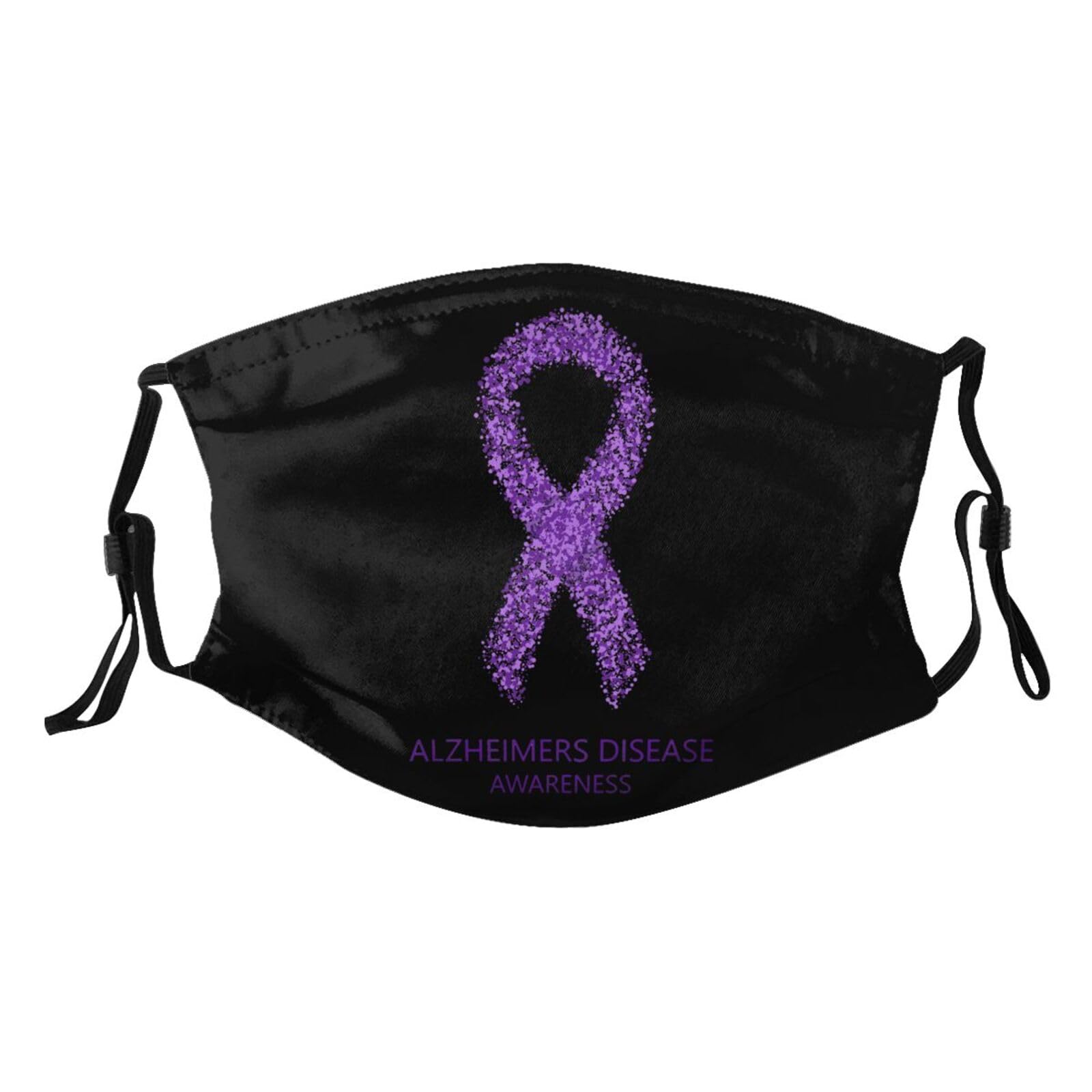 Alzheimers Awareness Adult Dust Mask Adjustable Dust Face with 2 Filter69