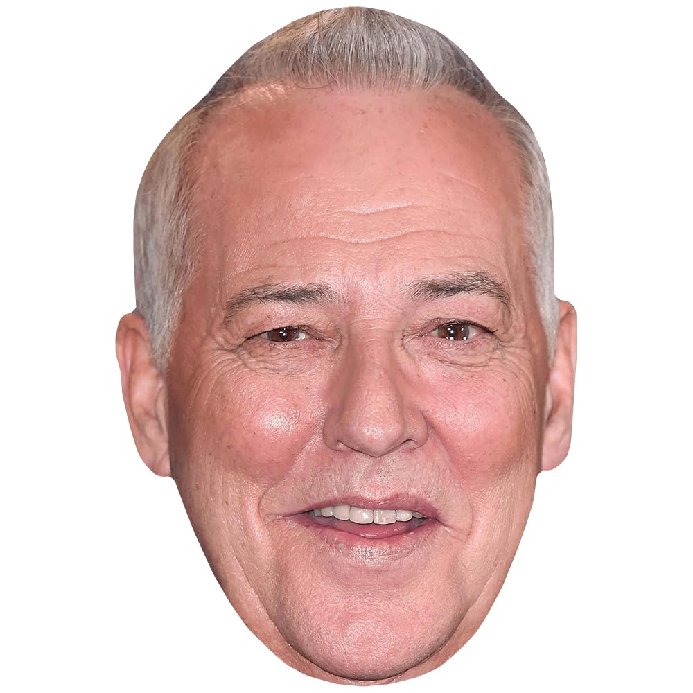 Michael Barrymore (Smile) Celebrity Mask, Flat Card Face, Fancy Dress Mask