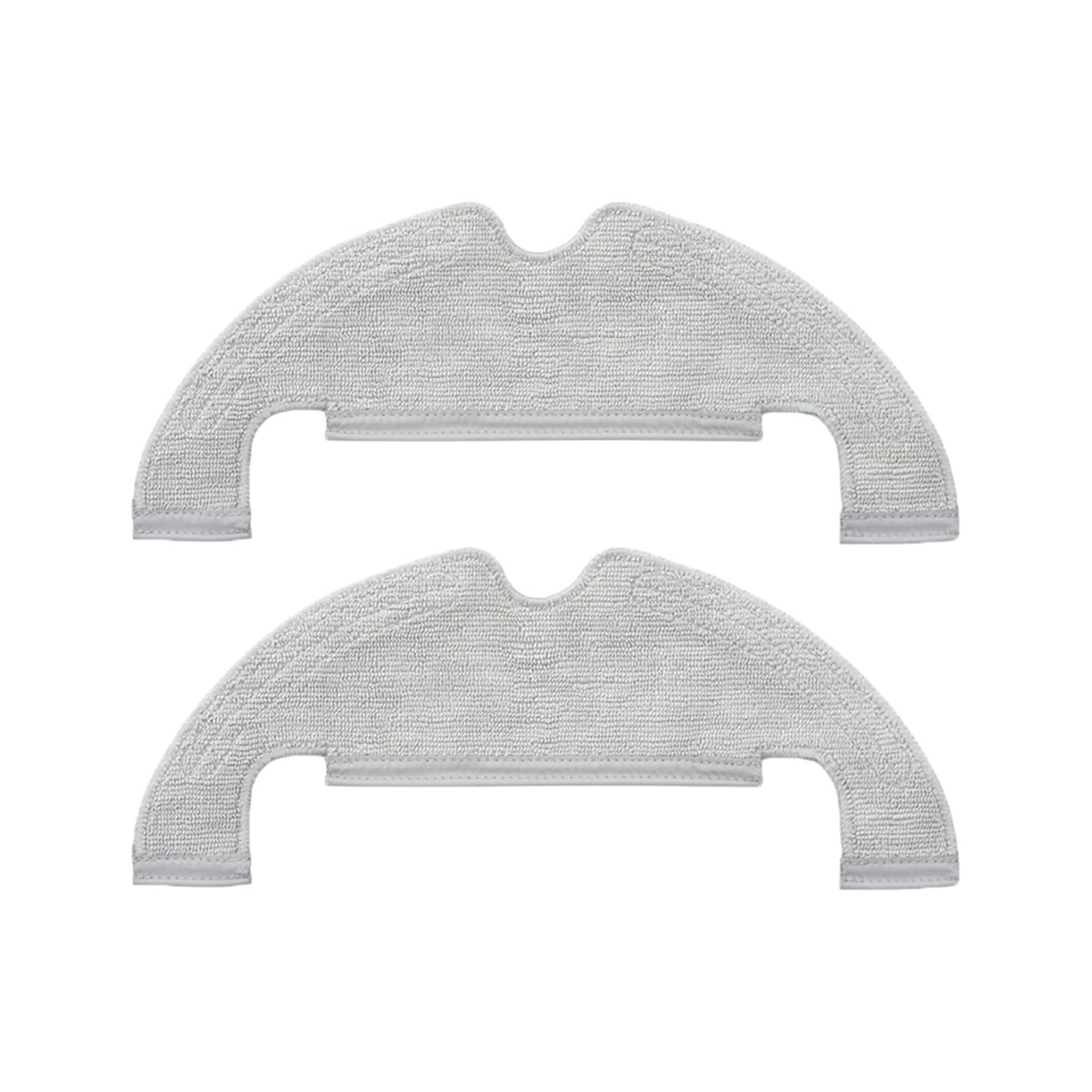 EEZII Mop Cloth Robot Vacuum Cleaner Washable Mop Cloth, Compatible with Dreame, L10 Plus/Z10 Pro(2PCS)