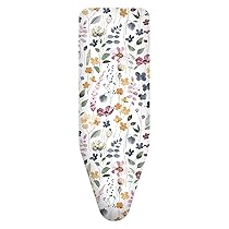 Colombo Copriasse da Stiro Acquarello 140×55 cm | Foderina di Ricambio per Asse da Stiro Due Strati con Clip Fermanodo | Made in Italy