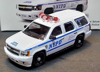 Amazon | 1/64 596 model シボレー タホ NYPD パトカー ミニカー