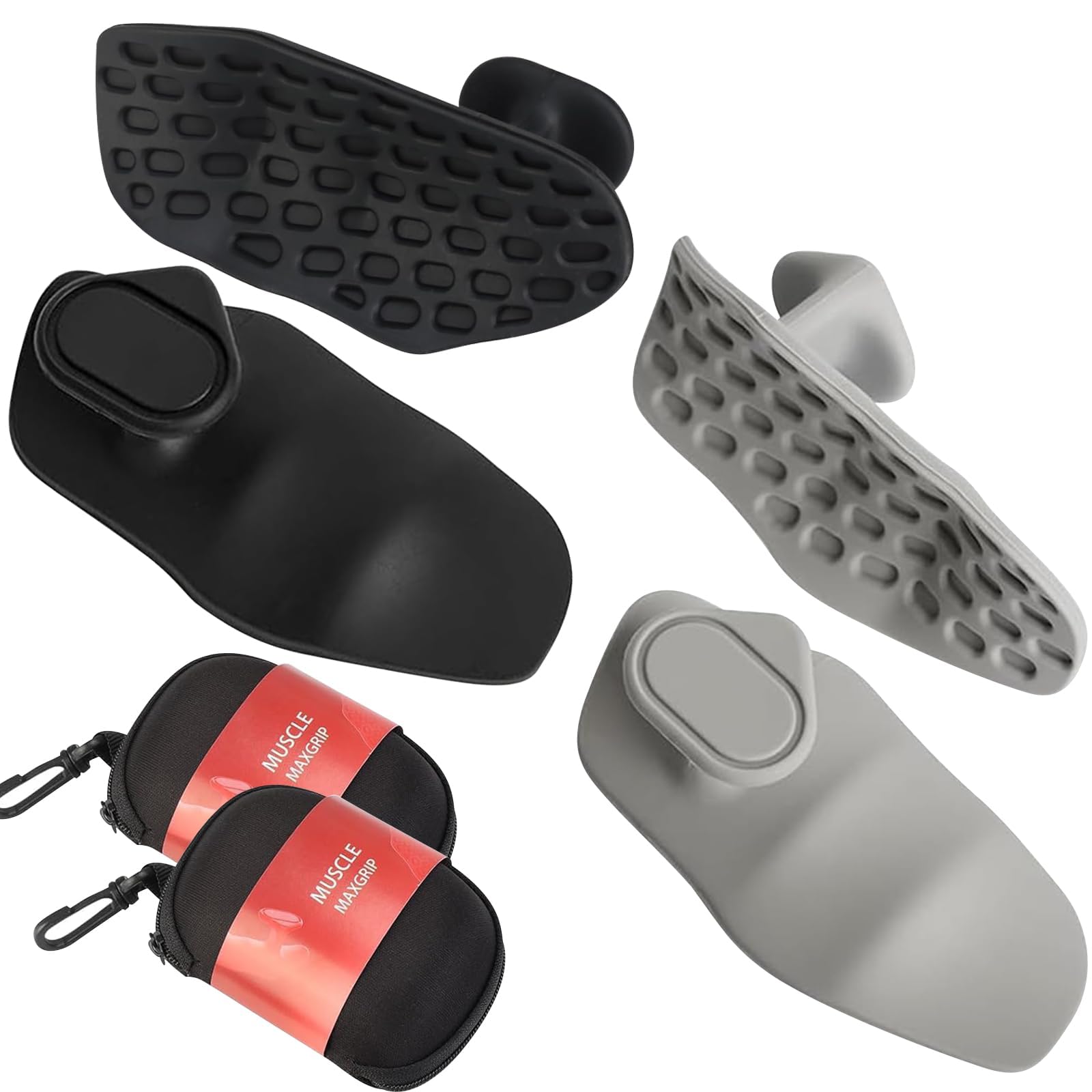 GymDrip PowerGrips - Rutschfeste Trainingsgriffe Für Klimmzüge & Hanteln