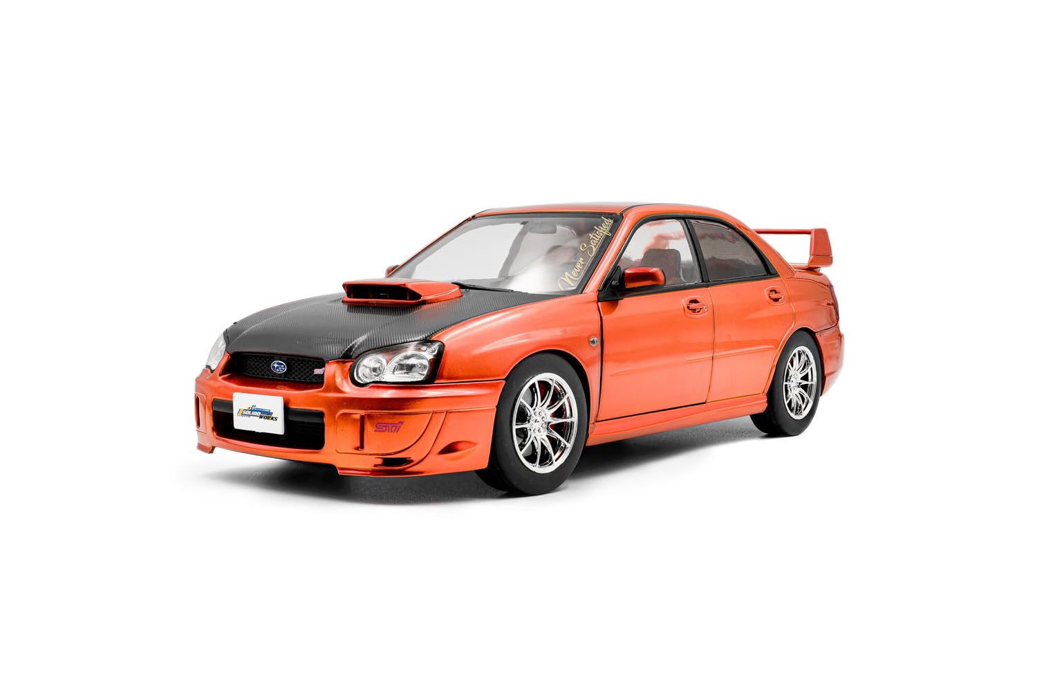 Solido Subaru Impreza Modellauto 1:18 Rallye Modell Orange