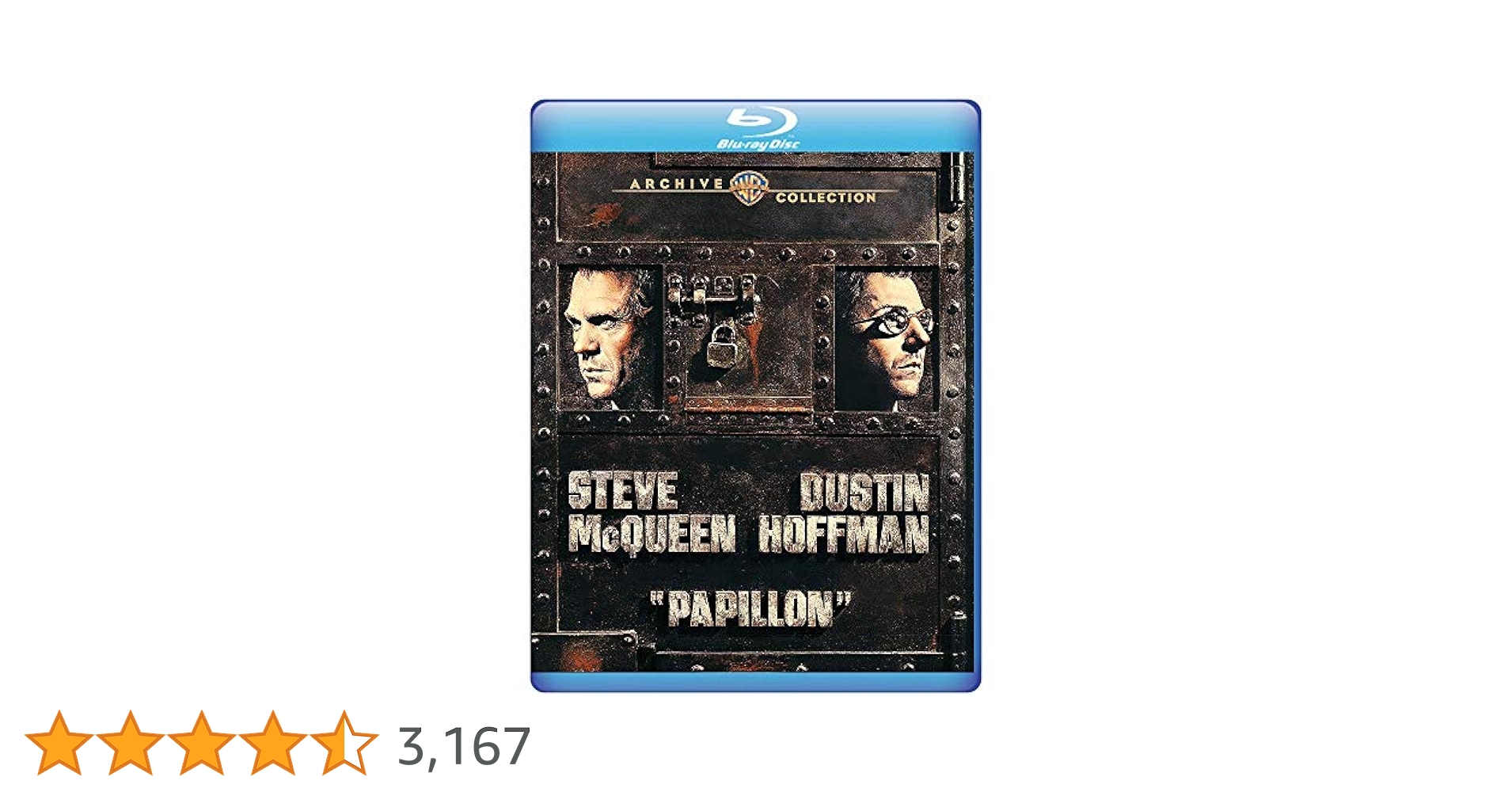 Papillon (1973) [Blu-ray] : Amazon.com.au: Movies & TV