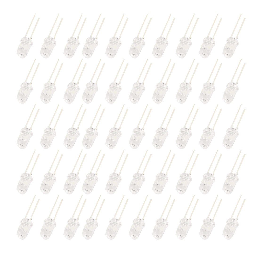 Aexit 50 Pcs Surveillance Video Equipment High Power 850 Nano IR Infrared LED Diode SD-DR510C8 for Video Transmission Systems CCTV Camera