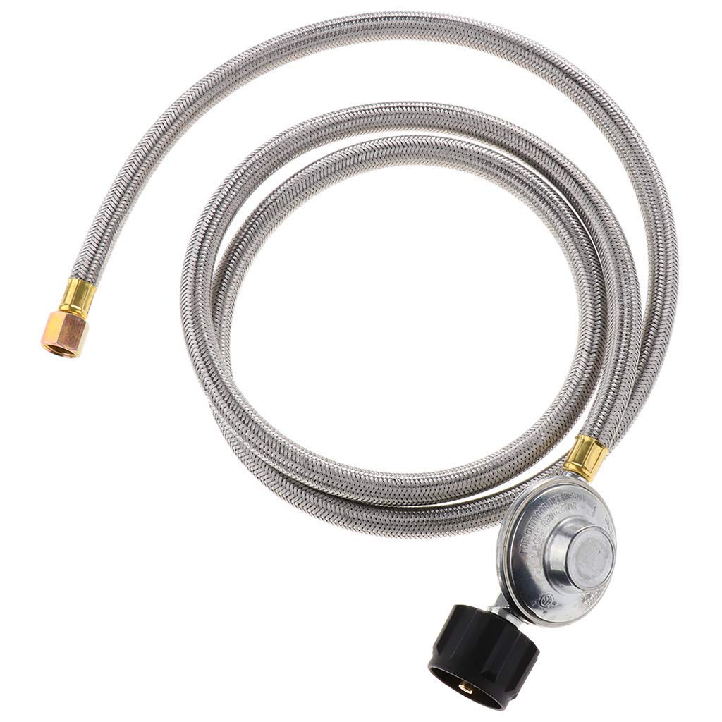 regolatore del gas propano regolatore di pressione + tubo per campeggio
