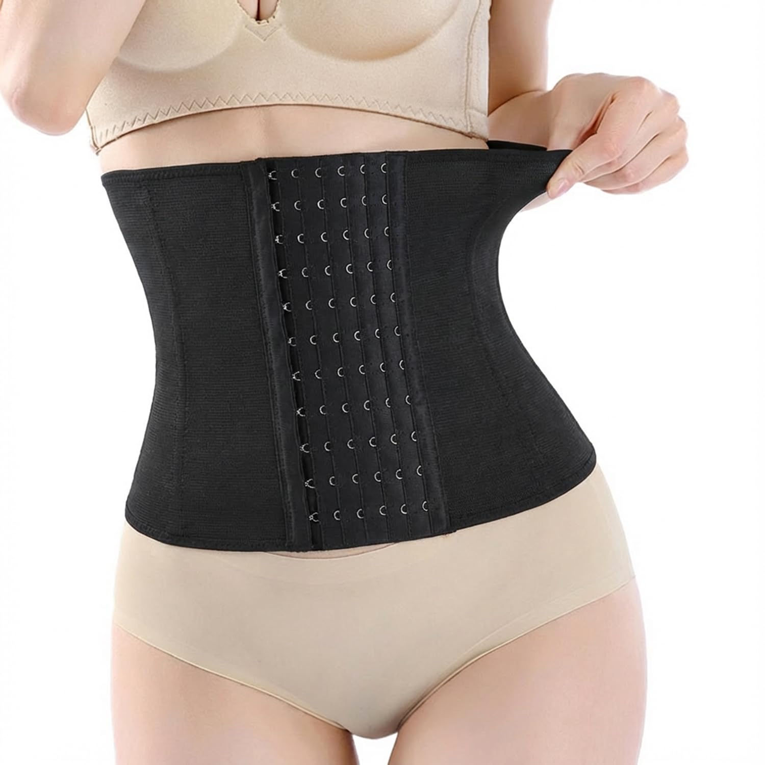 Faja Reductora, Faja posparto Ajustable para aplanar el Abdomen, Faja de Malla Transpirable, Moldeadora de Cintura para Mujer, Faja Moldeadora Adelgazante.