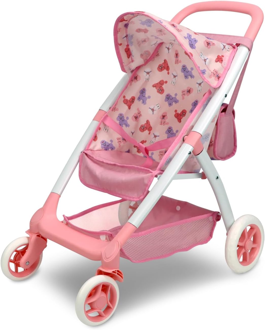 ANIVIA Baby Doll Stroller, Toy Carriage for Kids Baby Doll Stroller for 18 inches American Girl Dolls with Multi Function