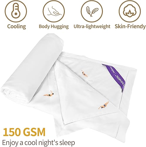 Miniatura 2 de Lujoso edredón ligero de seda de morera para veranoprimavera, tamaño individual, edredón de seda de hilo largo 100% natural, ropa de cama de seda de