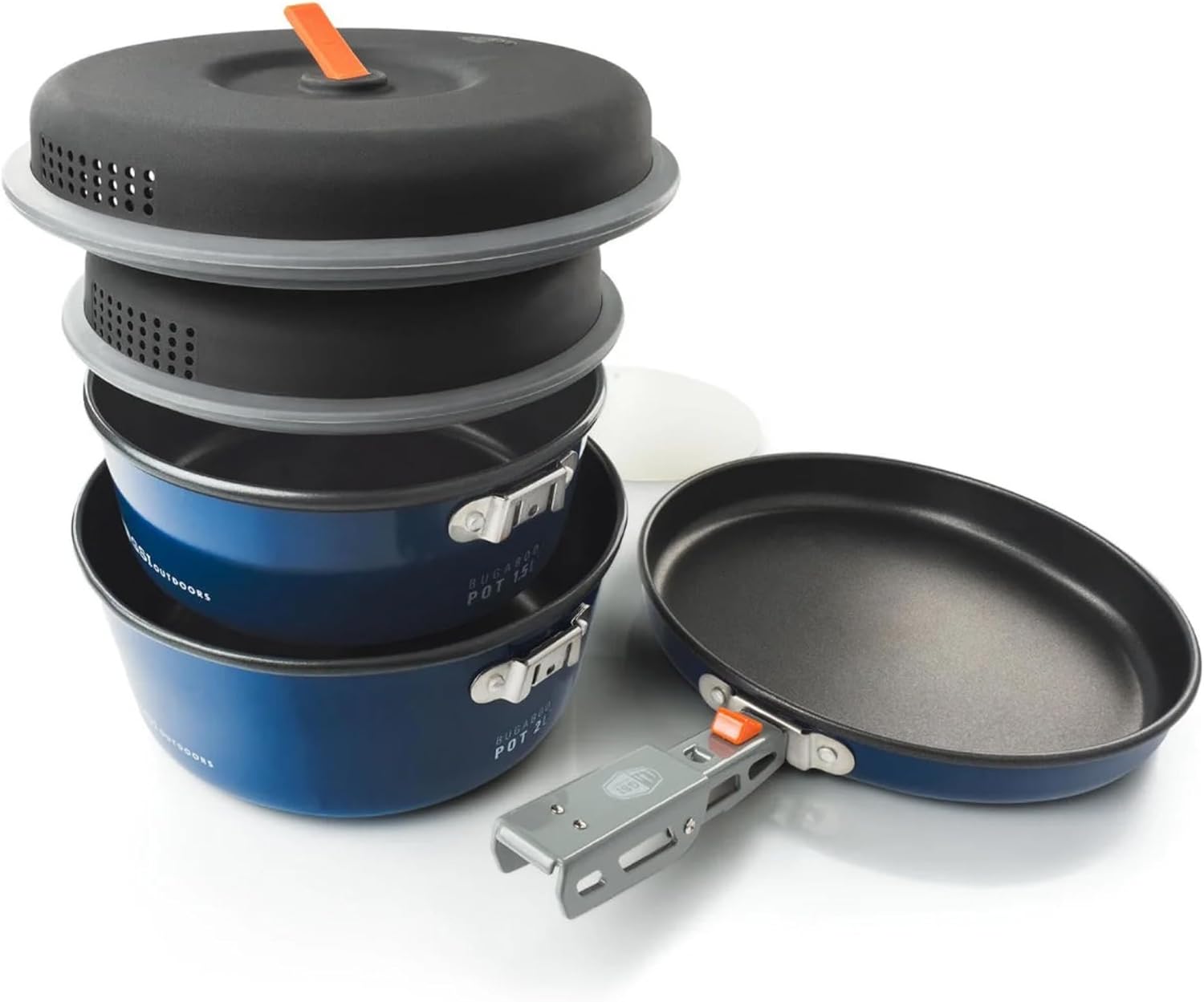 GSI Outdoors Bugaboo Base Camper, High-Efficiency Cookset – Ceramic Non-Stick Coated GSI Outdoors Bugaboo Base Camper, High-Efficiency Cookset – Ceramic Non-Stick Coated