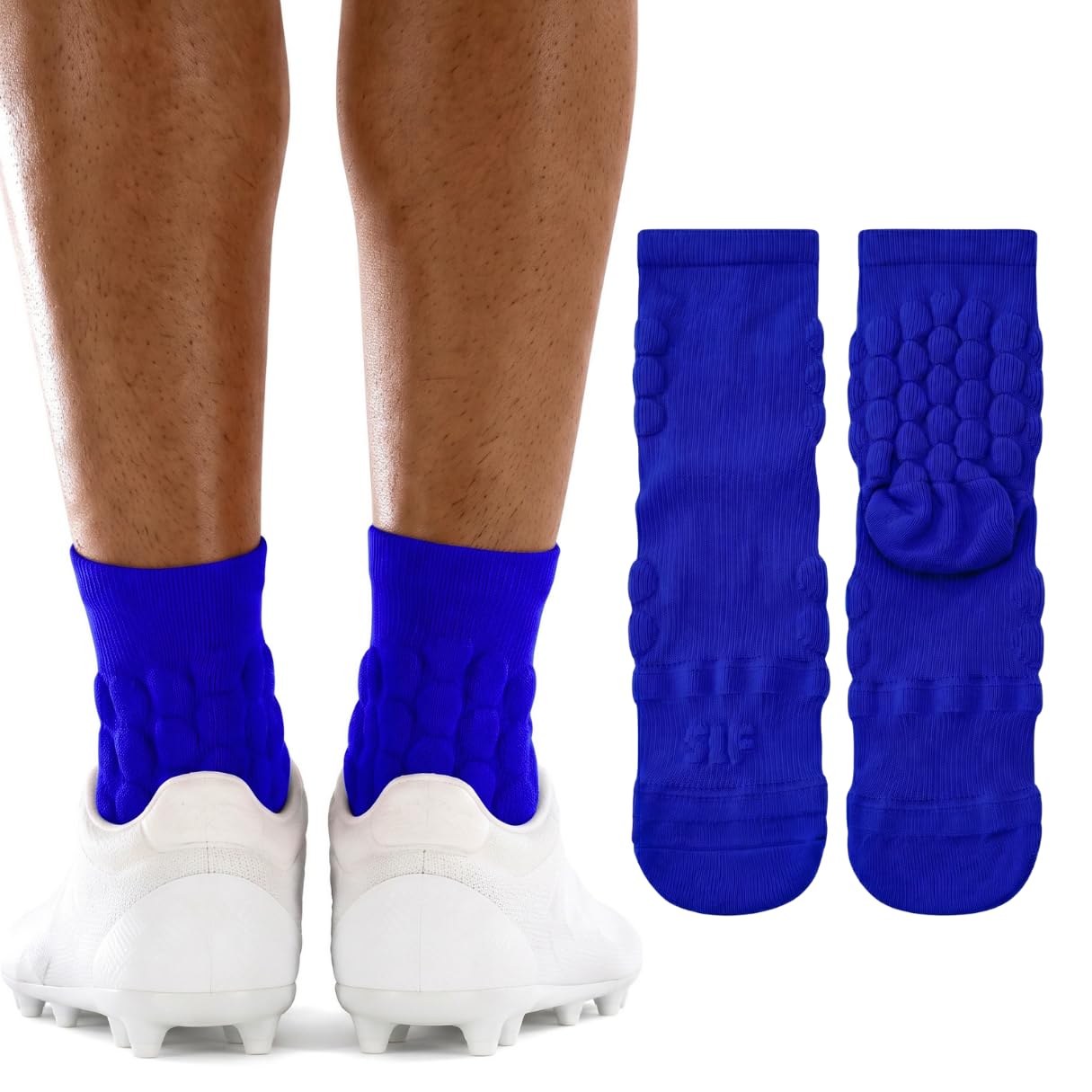 SLEEFS Padded Football Socks for Anti-Blister and Cleat-Ready Fit