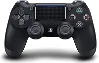 Controle Compativel Com PS4 Sem Fio Preto - Dualshock 4, Compatível com PlayStation 4 Pro + Fone Gamer Premium com Microfone
