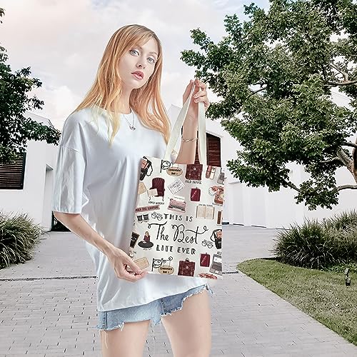 Bolso Tote de Lona Reutilizable Pioneer JW miniatura 6