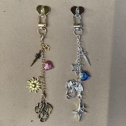 Image of 2Pcs Butterfly Flower Bracelet Strap Decorating Accessories Chain for Kindle Charm Type C Phone Hipper Gifts For Women