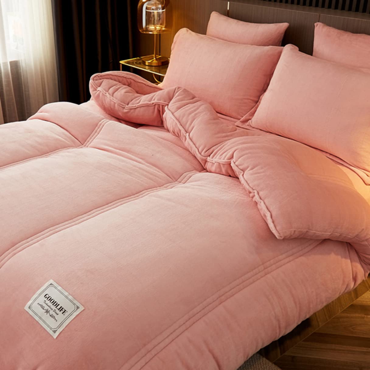 Amazon｜SCTX 掛け布団 シングル 発熱わた入り 掛布団 わた入り布団