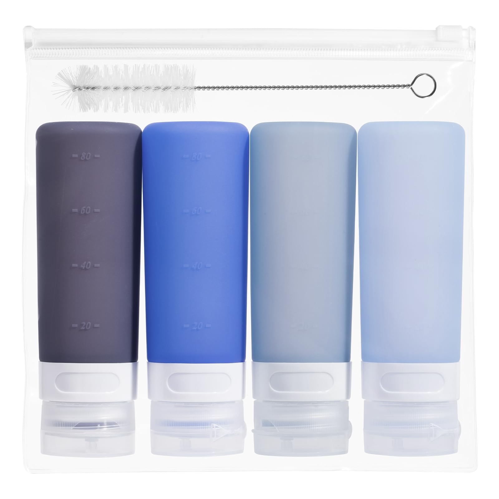MICEBAY 90ml Condiment Squeeze Bottles, Leakproof Salad Dressing Container