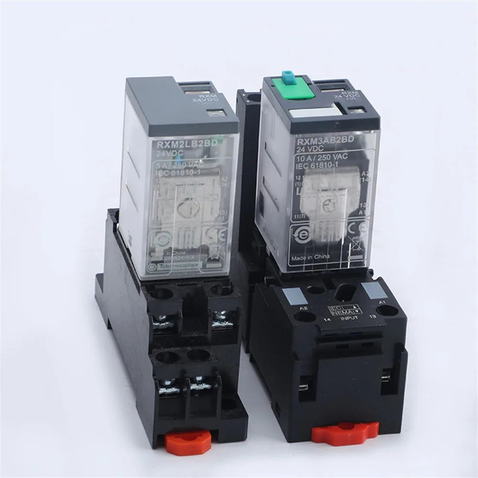 OSHZIKJII RXM2LB2BD intermediate relay RXM4LB2BD small relay RXM4AB2BD pin 8 pin 14 pin(RXM4LB2BD DC24V 14P)